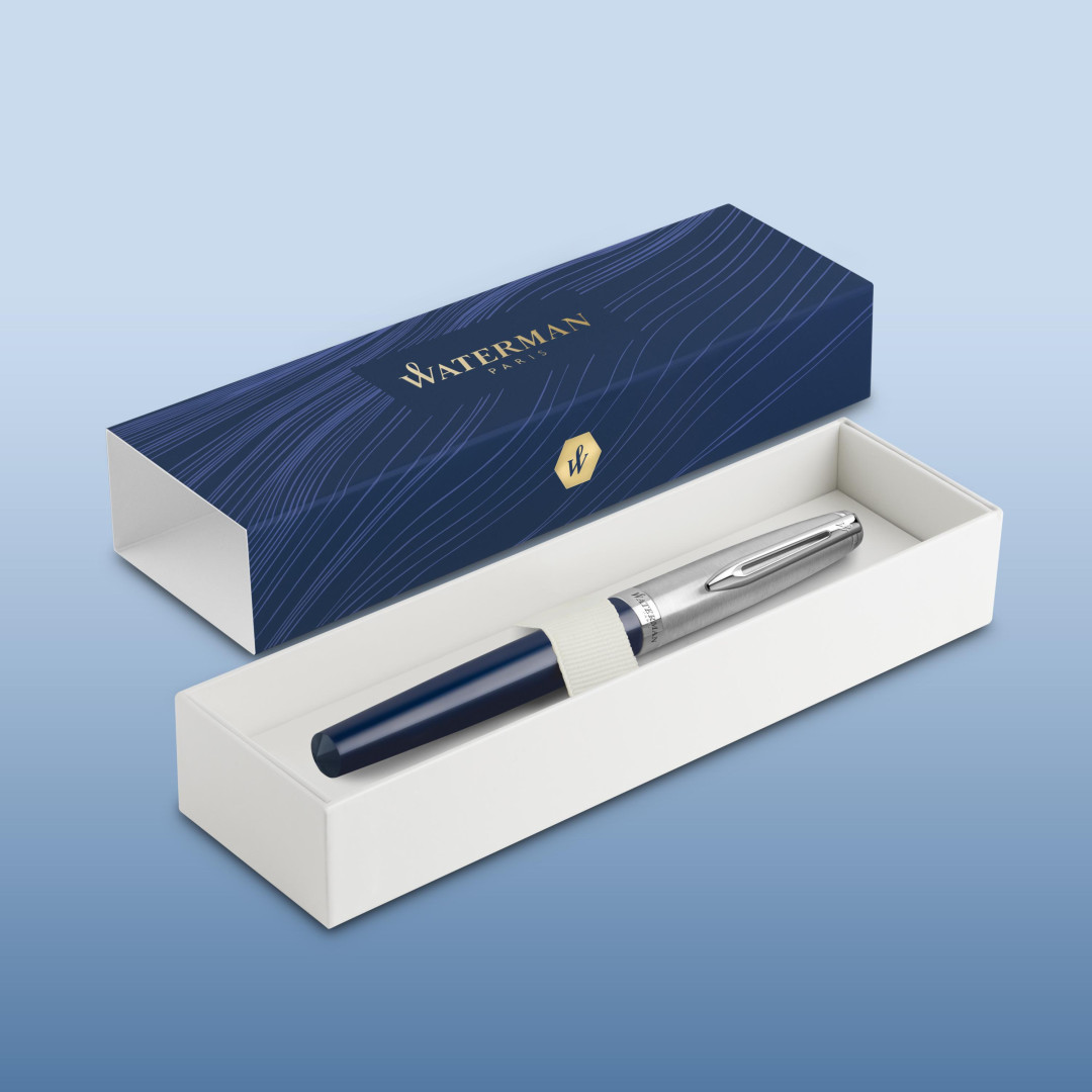 Pióro Waterman Embleme niebieskie CT (F)